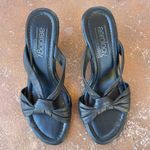 Free People Aerology Y2K black sandal heels sz 7.5 Photo 1