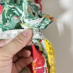 THML  Green Size XS Floral Shift Knee Length Sleeveless Dress Photo 4