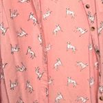 C&C California C & C California Coral Dalmatian Button Down Shirt L Photo 4