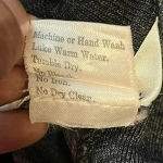 Misook ‎ Women’s Open Tri Color Gray Casual Front Pocket Cardigan Medium Photo 4