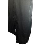 Mod Ref  Dress Black Midi‎ Crew Neck Short Sleeve Casual Women's Photo 5