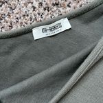 Women green one shoulder Bodysuit Size M Photo 1