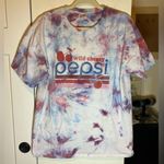 Pepsi Purple Red & Blue Tie Dyed  Wild Cherry Tee Shirt XL Photo 6
