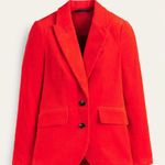 NWT Boden Corduroy ref marleybone admiral blazer holiday 2P Christmas Red Photo 0