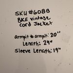 BKE Vintage Y2K Women's Tan Beige Sherpa Lined Corduroy Hoodie Jacket Sz Medium Photo 10