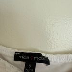 Moa Moa Elegant White Lace Corset Top Photo 1