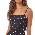 Charlie Holiday jeanne satin polka dot jumpsuit Photo 3