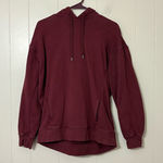 Lululemon  Perfectly Oversized Hoodie Burgundy Size 4 | Soft Cozy Pullover Photo 0