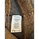 Aritzia  TNA Golden Roohan Poncho Sweater Cape Black Geometric Women's S Photo 7