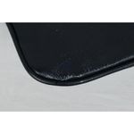 New York & Co. Black Quilted Crossbody Purse Zipper Chain Detail Photo 8