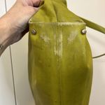 Kate Spade REHAB Lime Green Soft Leather Tote Handbag Photo 2