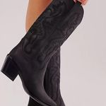 Jeffrey Campbell Black Leather Dagget Boots 10 Photo 3