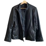 Nautica  Leather Y2k jacket Photo 0