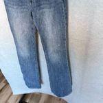 Pistola Women's Straight Jeans Size 25 Blue Raw Hem Medium Wash Photo 2