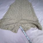 ZARA Beige Textured Lace Blouse Photo 5