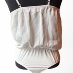 Missguided White Cowl Neck Spaghetti Strap Bodysuit - TALL Photo 4