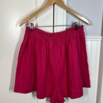Free People Lillian Short & Blouse Matching Co-ord Set Size XL in beetroot pink Photo 9