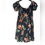 ASTR the Label Navy Floral Mini Dress Photo 1
