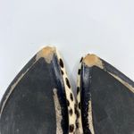 Jenni Kayne Calf Hair Cheetah Mules Size 6.5 EU 37.5 Pointed Toe Animal Print Photo 8