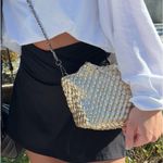 Cross waist black athletic skirt Size XS Photo 0