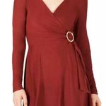 Boutique 937 Planet Gold ring faux wrap dress Photo 0