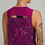 Lululemon Sculpt Tank Top Cheetah Camo Magenta Purple Multi Photo 2