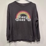 Wildfox sweatshirt! Gray “easy does it” crewneck sweatshirt women’s size small! Photo 1