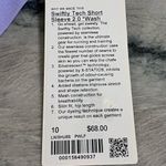 Lululemon Swiftly Tech Short-Sleeve Shirt 2.0 Hip Length Photo 9