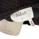 Ba&sh Dimitri Dress Mini Sweater Belted Jacquard Black Red Size 3 US 10 Photo 10