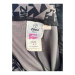 Zumba  Wear Aztec Print Black Gray Capri Leggings Size S Photo 3