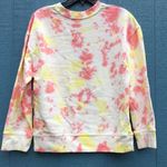BP NWT Yellow & Pink Tie Dye Long Sleeve Crew Neck Sweater Size M Medium Marble Photo 3