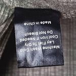 POL Tie Dye Ribbed Henley Top SMALL Oversized. Moss Green and Gray Photo 9