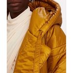 Norma Kamali  Hooded Sleeping Bag Coat Short – Mocha – M/L – NWOT Photo 3