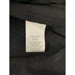 Dress Barn  Women's Metallic Silver & Black Cardigan Photo 4