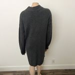 BP [.] Charcoal Gray Mock Neck Long Sleeve Sweater Dress NWT Size Large L Photo 3