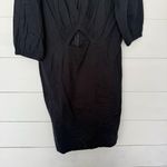 Woven by Synergy Women’s XL Black Minimalist Dress Organic Cotton Sustainable Photo 1
