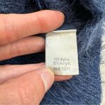 LC Lauren Conrad Women's Fuzzy Fair Isle Sweater Blue White Pink M Med Medium Photo 9