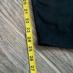 Soft Surroundings  faux suede black leggings, high rise. Women’s size S petite Photo 10