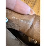 Dolce Vita Boots Womens Size 6 Suede Ankle Zip Tucker Saddle Block Heel Shoes Brown Photo 10