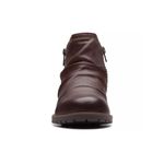 Clarks Aspra Walk Waterproof Womens Ankle Boots British Tan Leather sz9.5 Photo 5