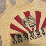 Kat von d vintage high voltage tank top small #124 Yellow Photo 1