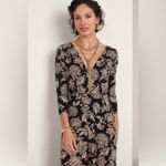 Soft Surroundings NWOT | Penelope Jumpsuit, Neutral Stamp Garden, XSP Photo 1