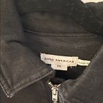 Good American Fit For Success Black Jean Jumpsuit with Zipper size XS NWT Photo 4