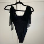 South Beach NWT  Bow Tie Shoulder One Piece Swimsuit Photo 3