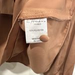 L'Academie  V-Neck Quarter Button Long Sleeve Blouse Photo 8