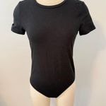 Gap  True Black Short Sleeve Bodysuit Size Medium Photo 1