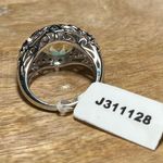 Mystic NEW Chuck Clemency STS  Topaz Amethyst Multi Gemstone 925 Sterling Ring Photo 4