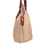 Dooney & Bourke  Beige Nylon Shopper Tote Bag Photo 1