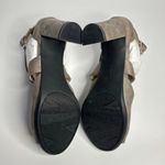 Life Stride  Allison Block Heeled Sandals in Grey Microsuede Photo 8