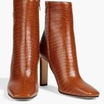 Jimmy Choo  Minori Croc Embossed Boots Photo 0